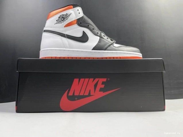 Electro Jordan Orange 555088-180 Retro Air 1 High 0817